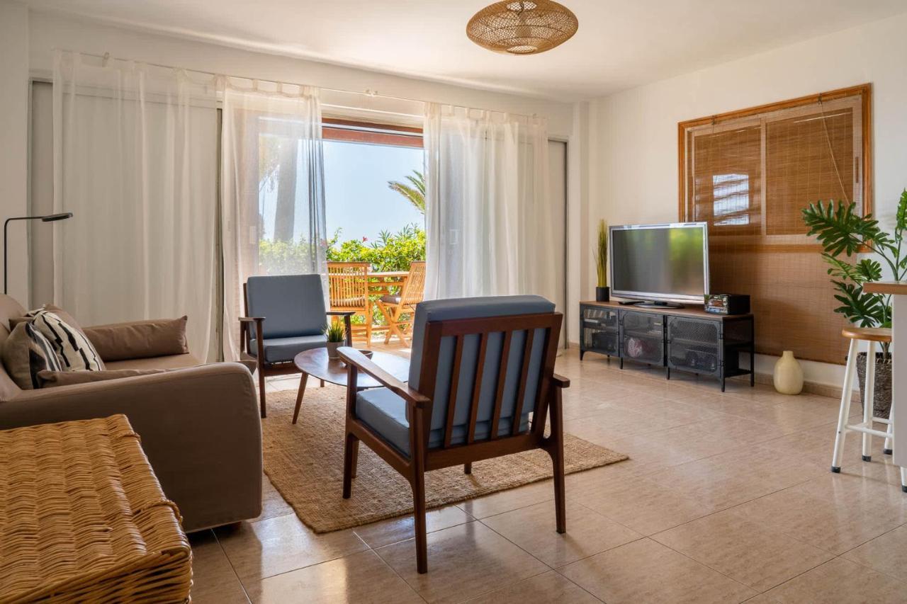 Ocean Front Two Bedroom Apartment Puerto de Santiago  Eksteriør bilde